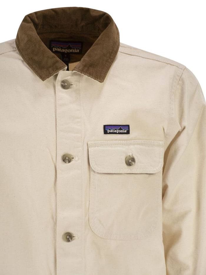 Patagonia Giubbotto Beige Uomo Colletto a Coste 3