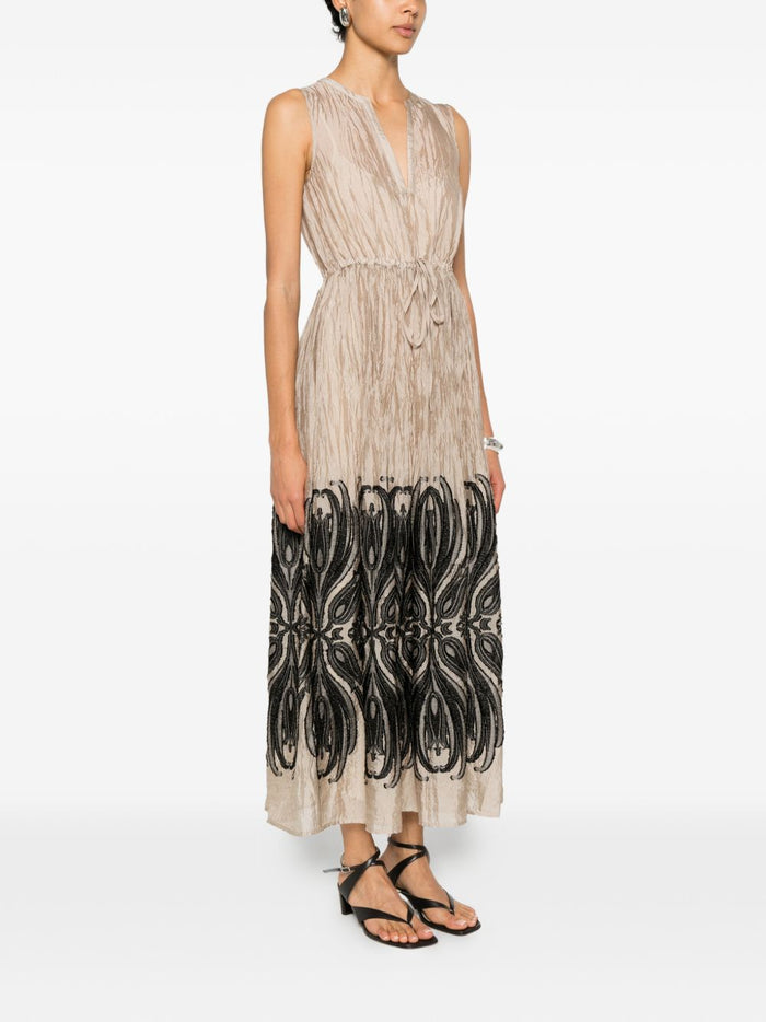 Psophia Abito Beige Donna 5