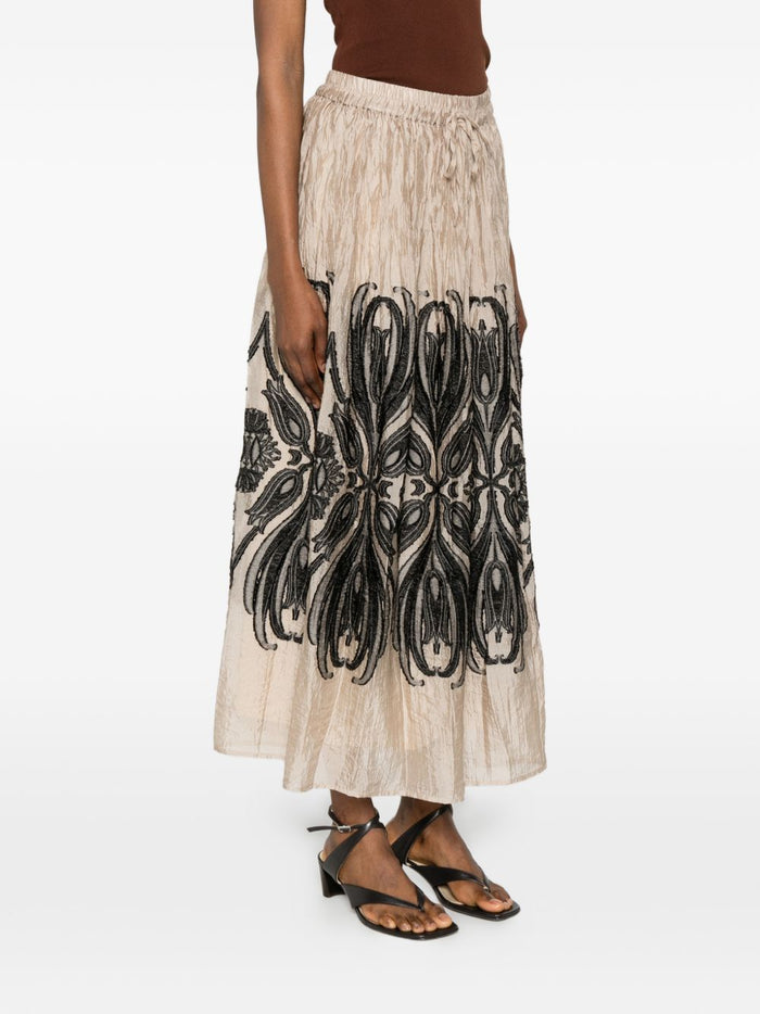 Psophia Women's Beige Skirt 3
