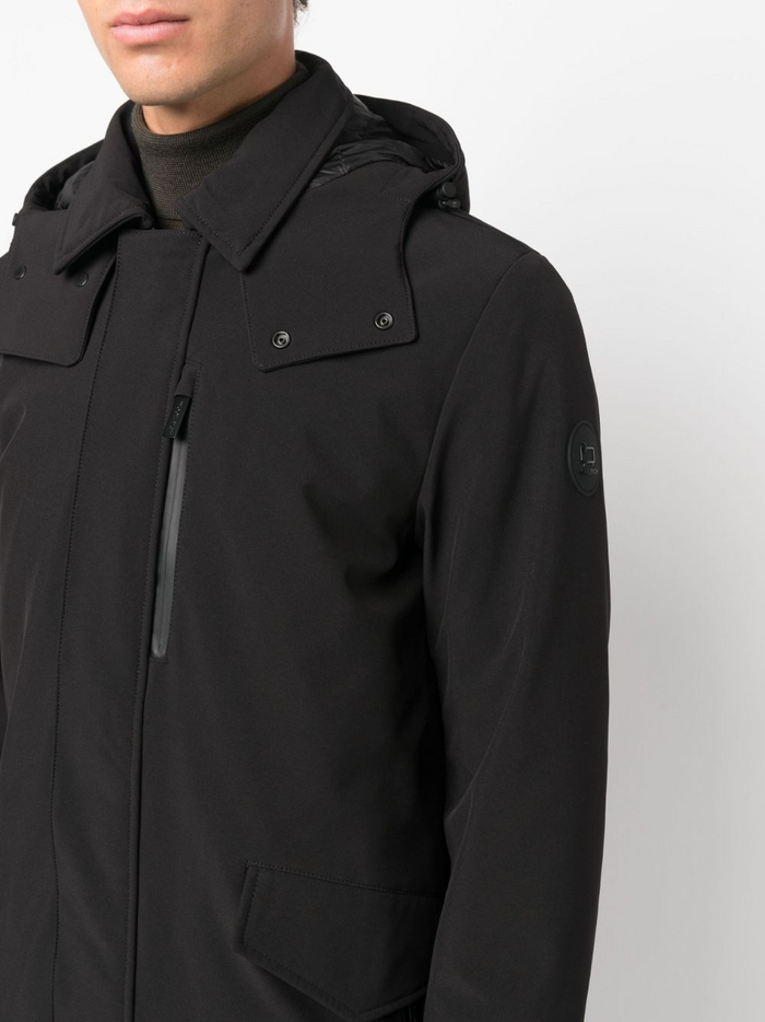 Woolrich Barrow Mac Polyester/Elastane Jacket Black 4