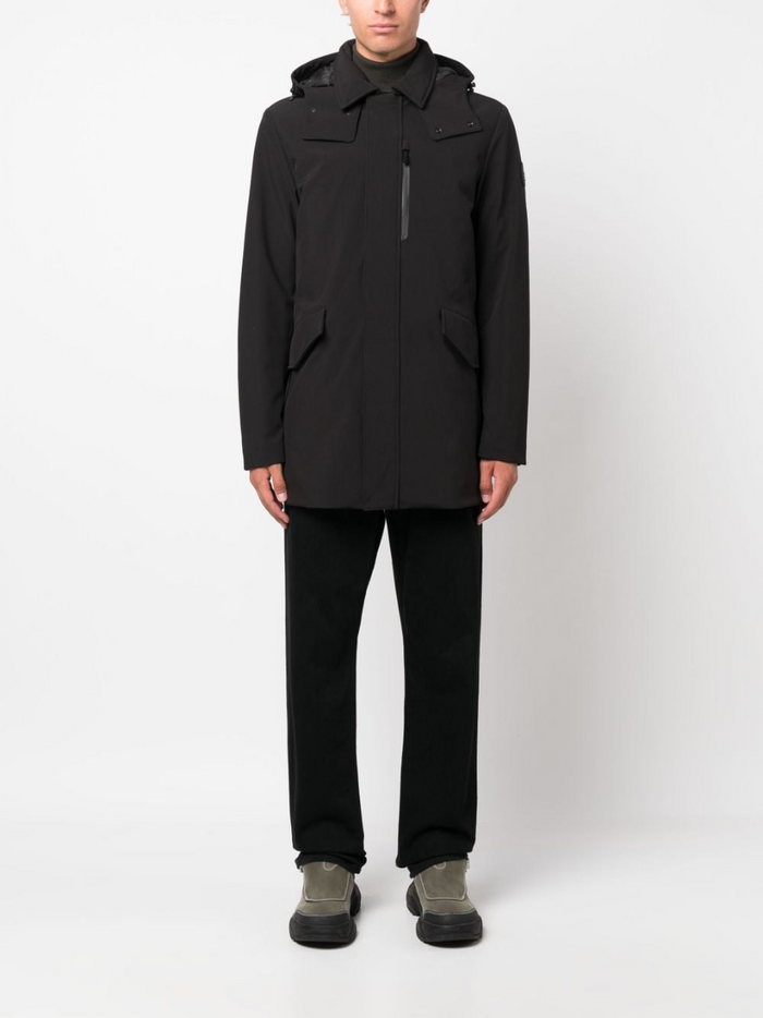 Woolrich Barrow Mac Polyester/Elastane Jacket Black 2