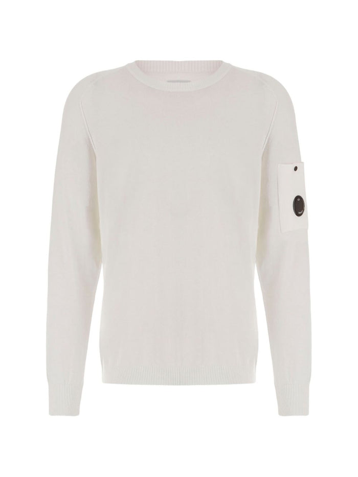 C.p.company Maglia Bianco Uomo Girocollo 1