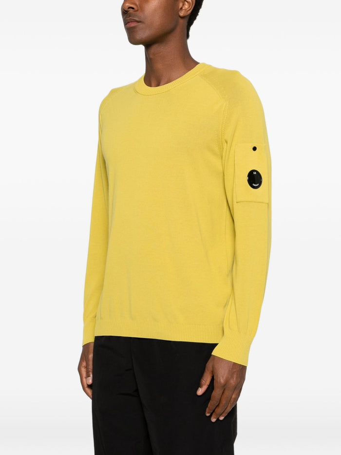 C.p.company Maglia Scollo Tondo Uomo Giallo 1