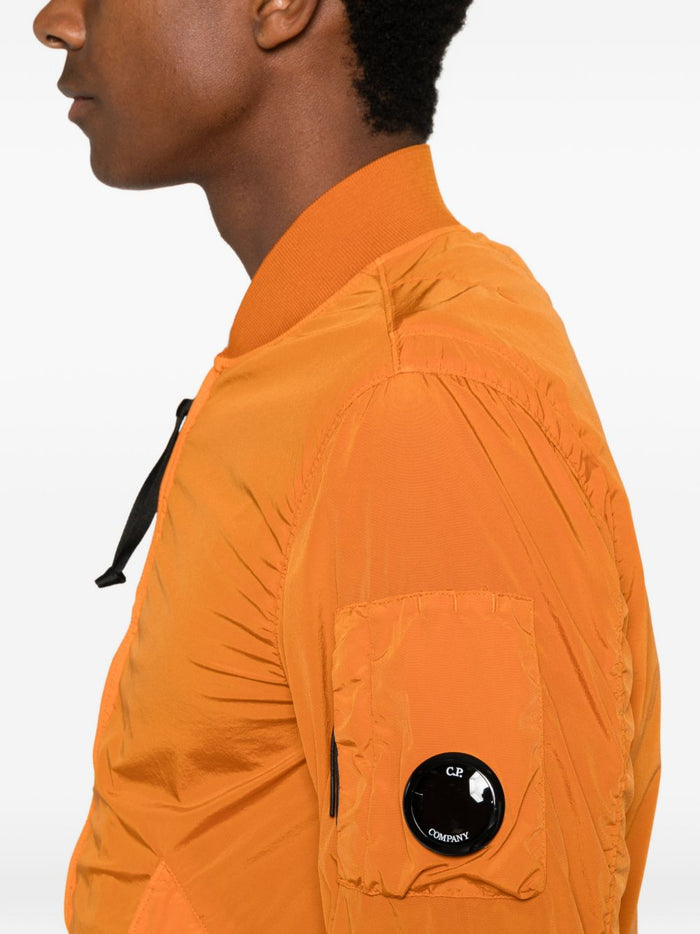 C.p.company Giubbotto Bomber Uomo Arancione 4