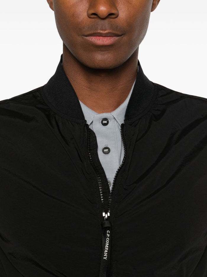 C.p.company Giubbotto Bomber Uomo Nero 4