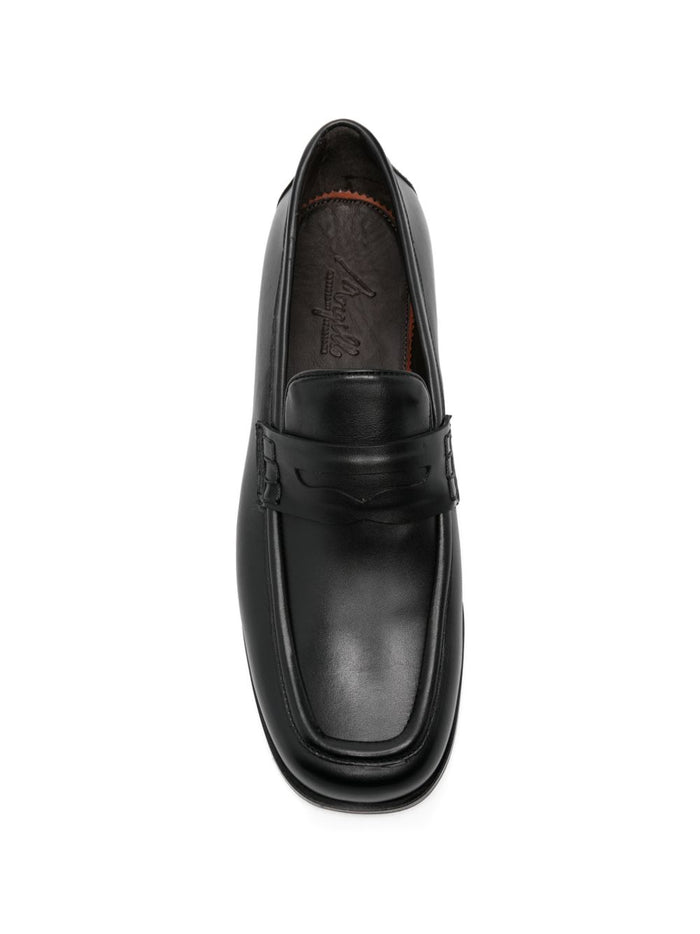 Morgillo Scarpa Nero Uomo Mocassini Levi 4