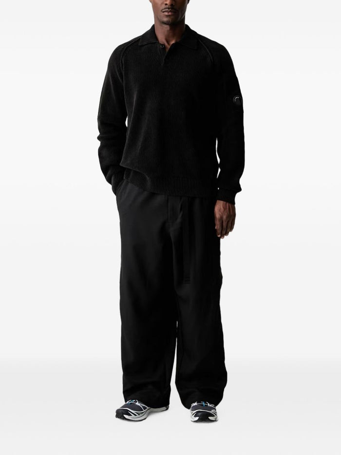 C.p.company Polo Nero Uomo 2