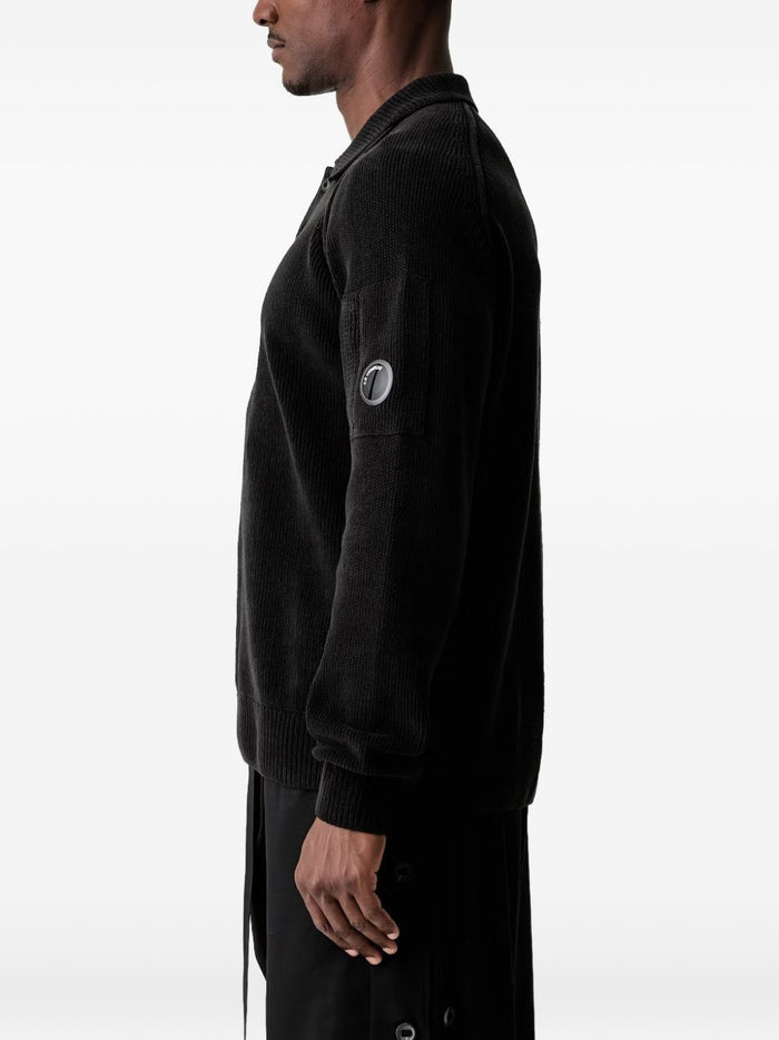 C.p.company Polo Nero Uomo 3
