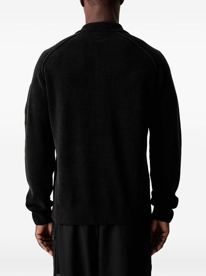 C.p.company Polo Nero Uomo 4