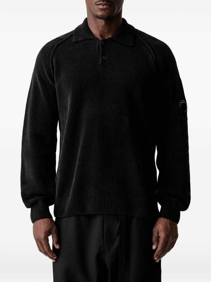 C.p.company Polo Nero Uomo 1