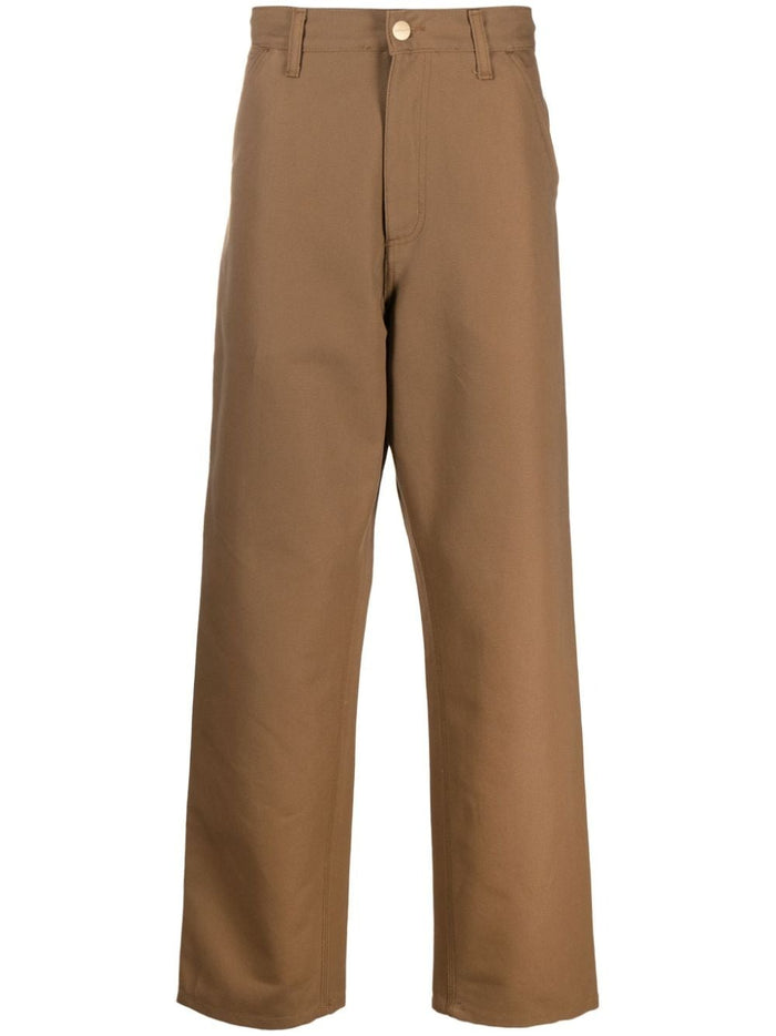 Carhartt Pantalone Marrone Uomo Gamba Dritta 5