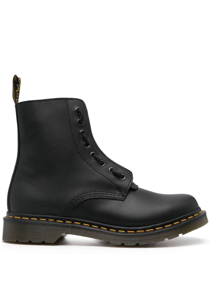 Dr.martens Black Women's Shoes Boots 1460 Pascal with Side Zip 1