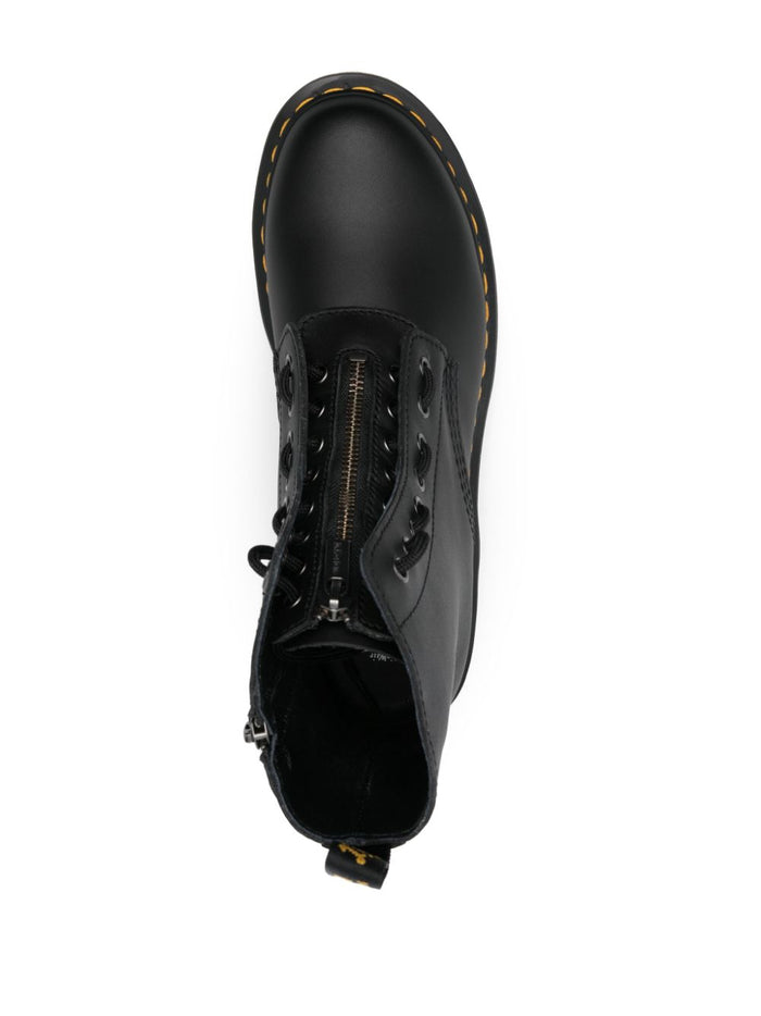 Dr.martens Black Women's Shoes Boots 1460 Pascal with Side Zip 2