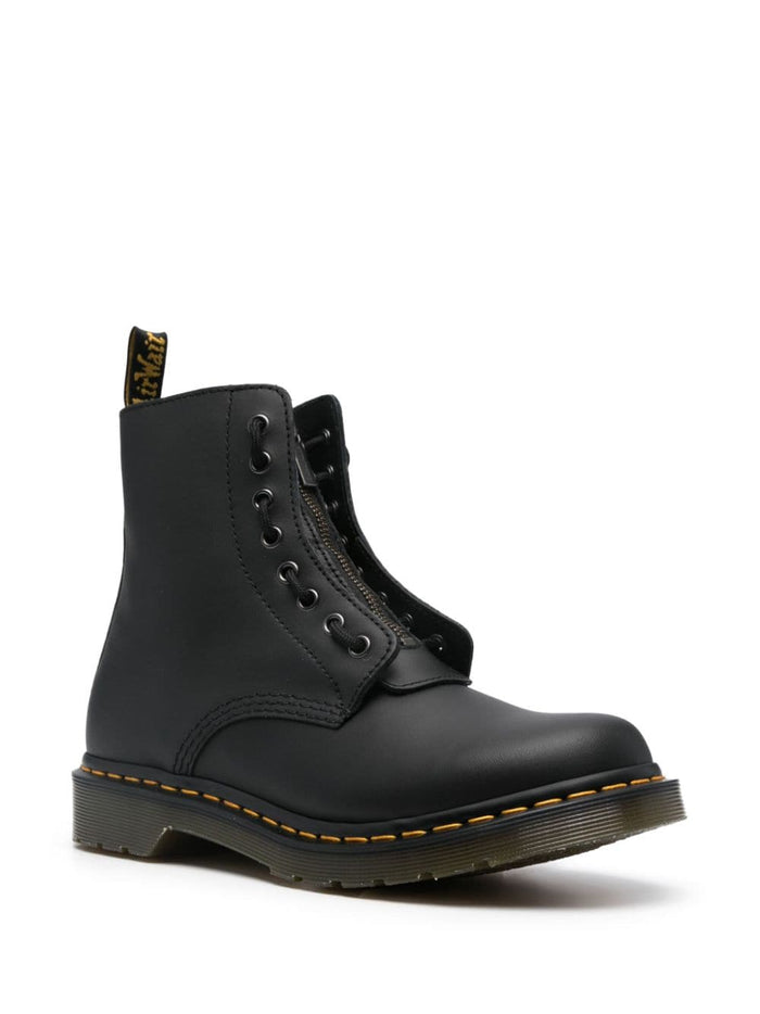 Dr.martens Black Women's Shoes Boots 1460 Pascal with Side Zip 3