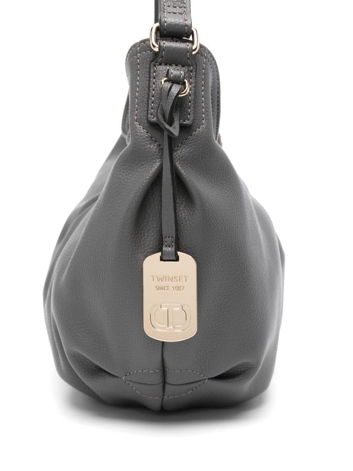 Twinset Borsa Grigio Donna 4