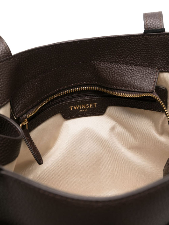 Twinset Brown Woman Bag 4