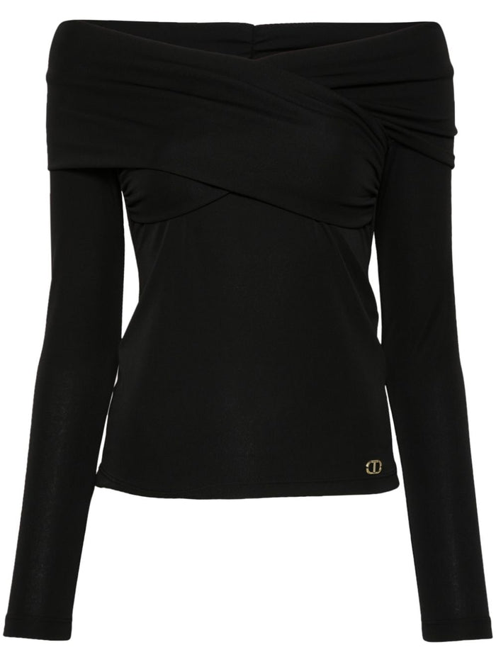 Twinset Blusa Nero Donna 1