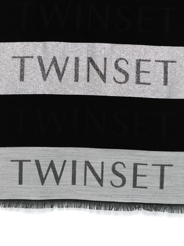 Twinset Scarf Black Women 2