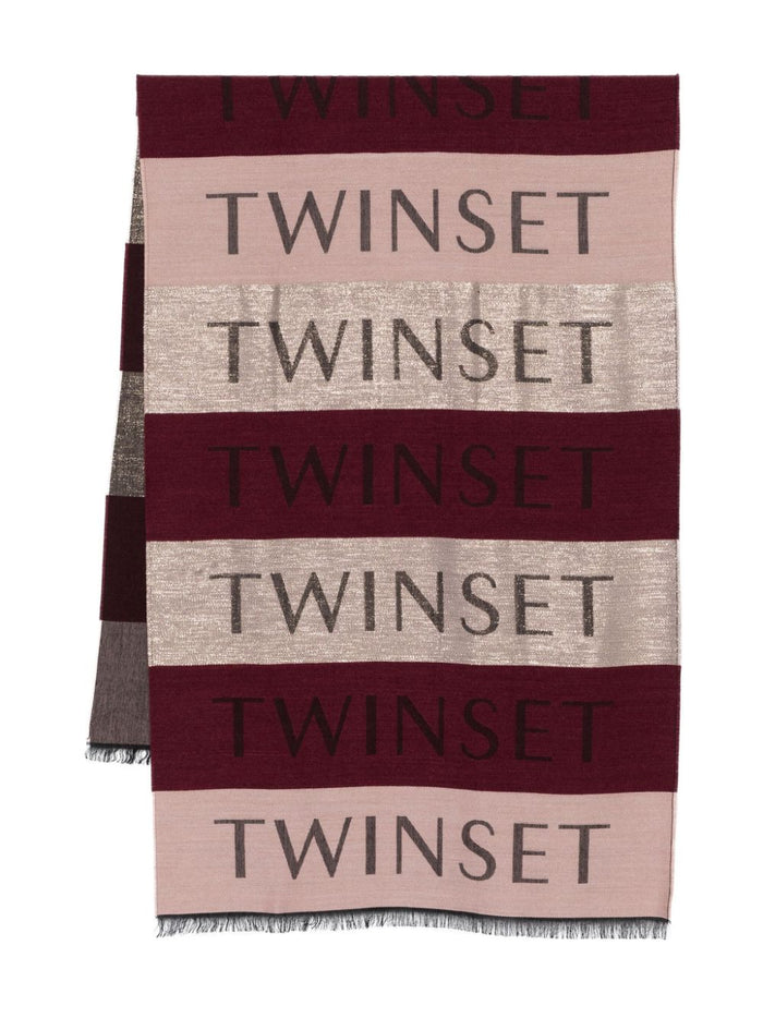 Twinset Scarf White Woman 1