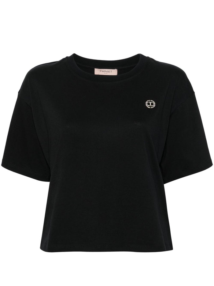 Twinset T-shirt Nero Donna 1