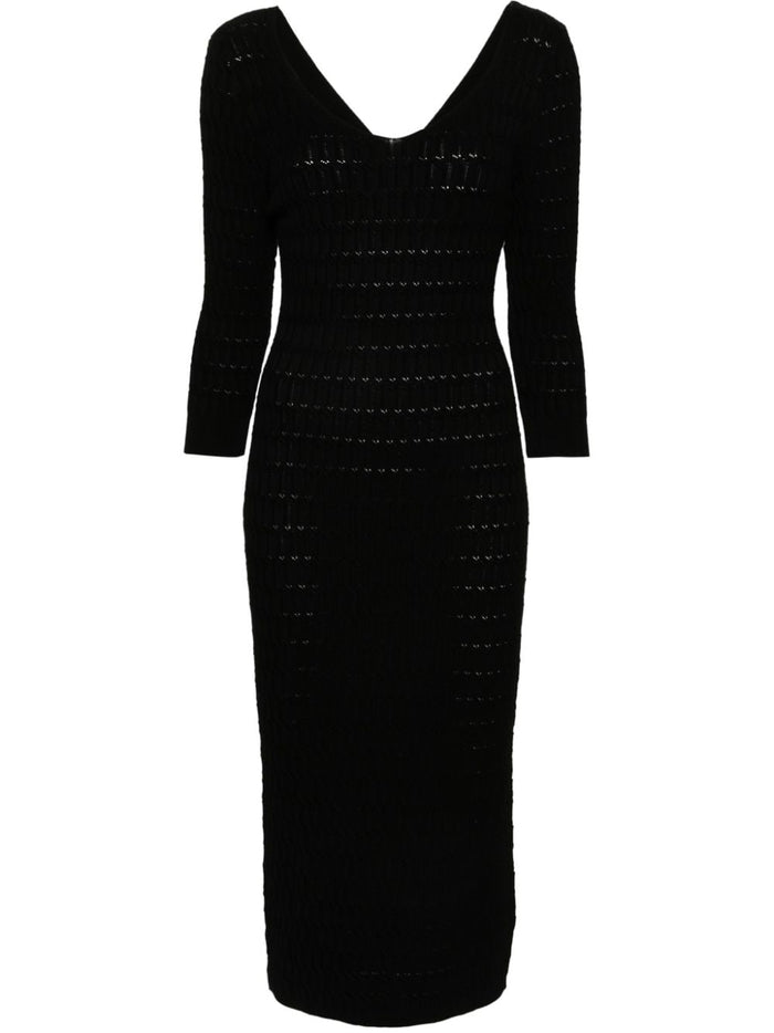 Twinset Black Dress Woman 1