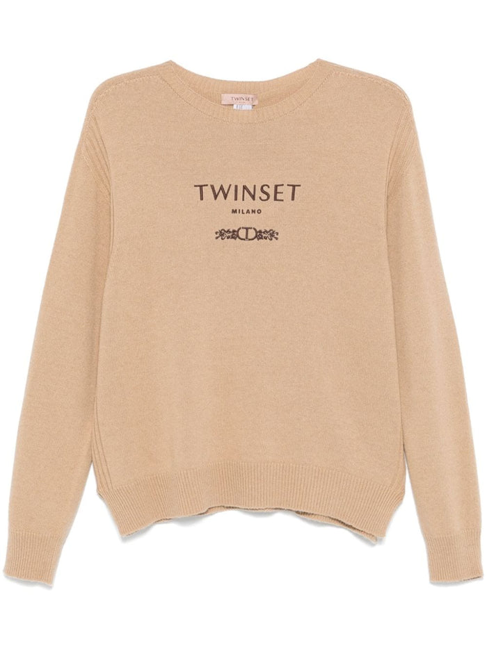 Twinset Maglia Marrone Donna 1