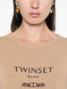 Twinset Maglia Marrone Donna 5