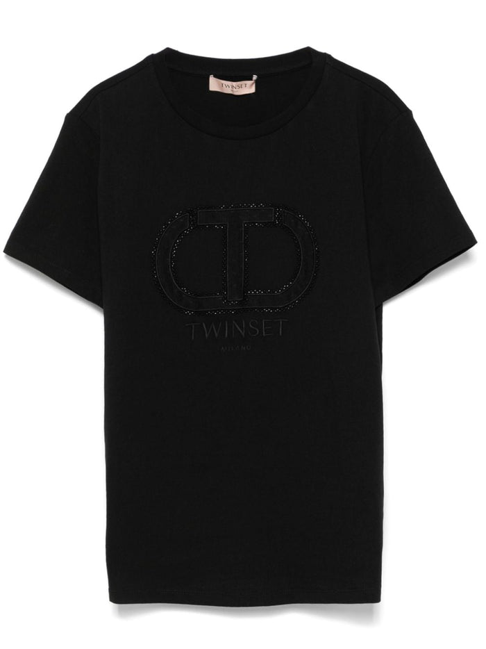 Twinset T-shirt Nero Donna 1