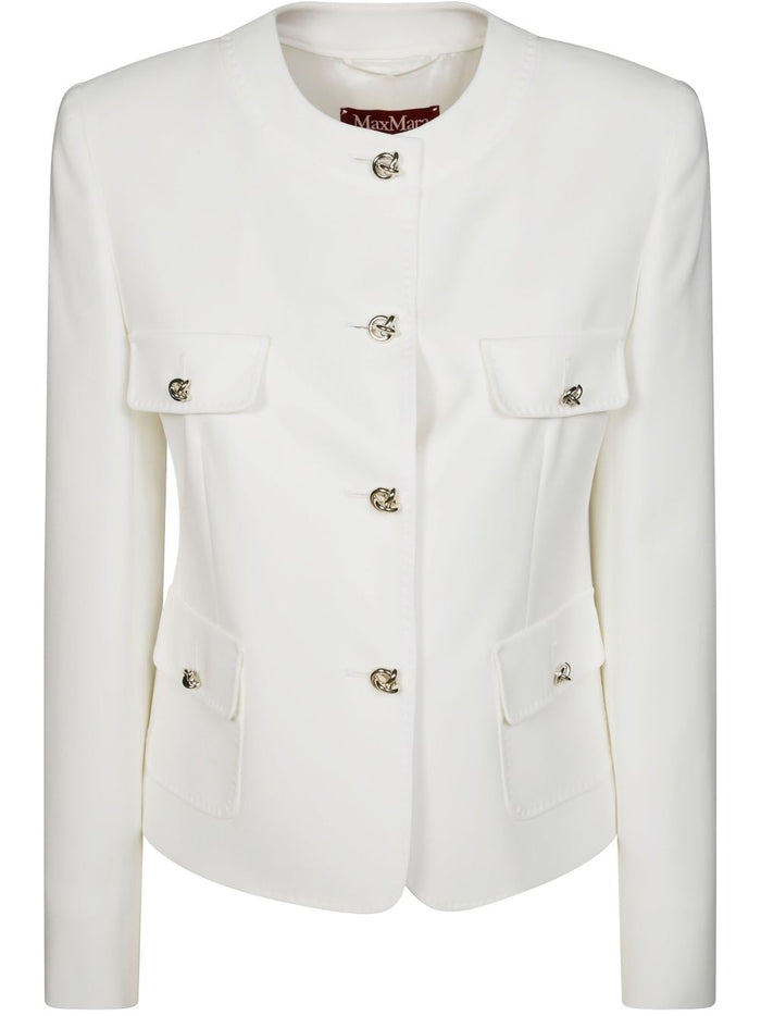 Max Mara Giacca Bianco Donna 1