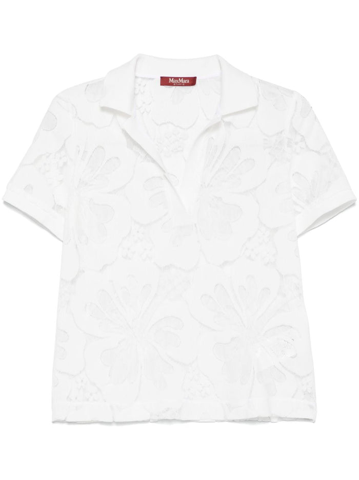 Max Mara Blusa Bianco Donna 1