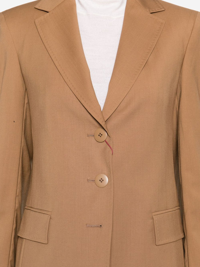 Max Mara Giacca Marrone Donna Monopetto 3