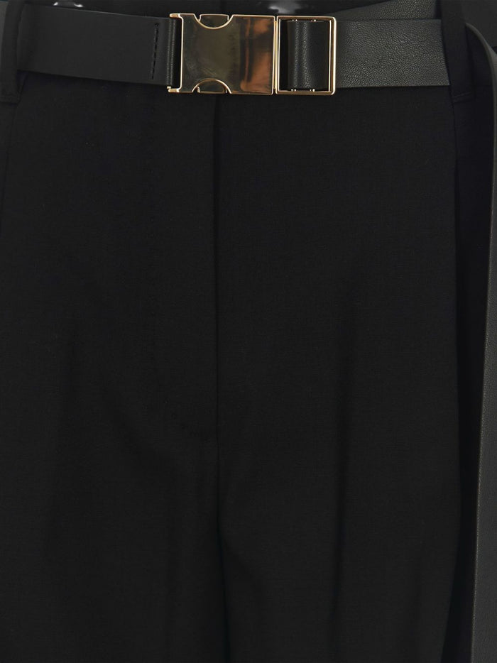 Max Mara Damenhose mit Schnalle in Schwarz 3