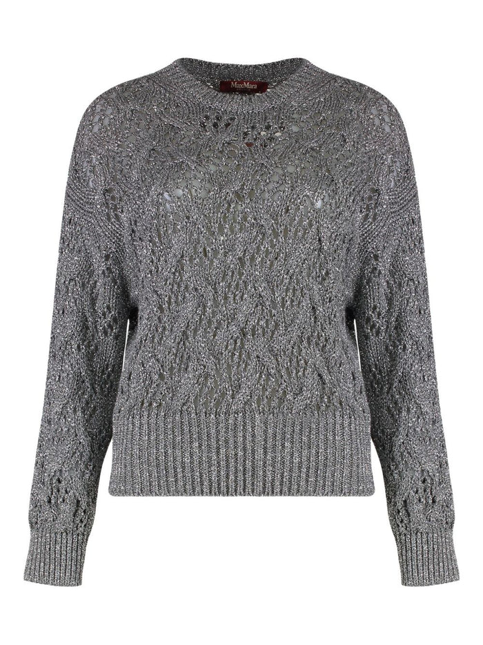 Max Mara Pilade Women's Grey Sweater 1