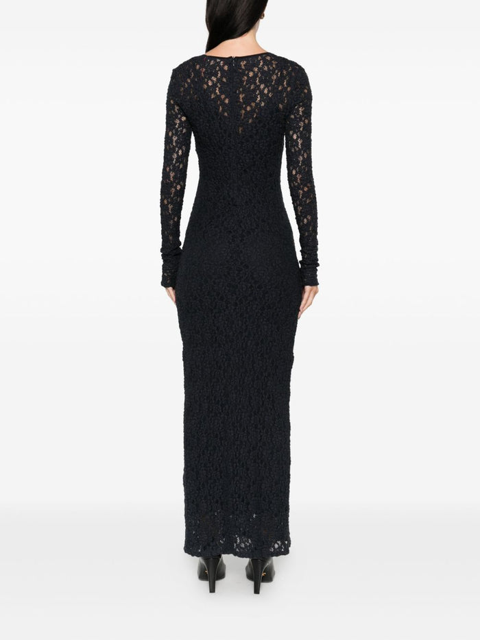 Max Mara Abito Blu Donna Pizzo 3