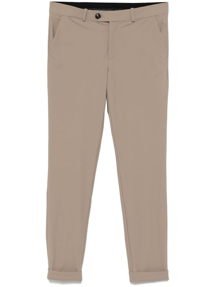Rrd Men's Brown Slim Trousers 1