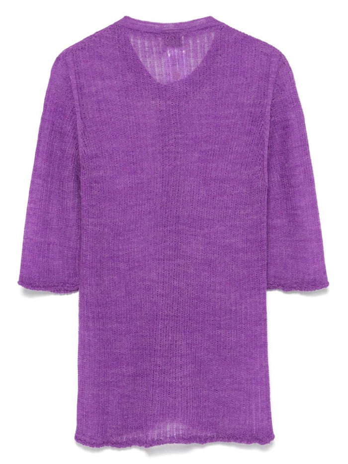 Alysi Purple Cardigan Women 2