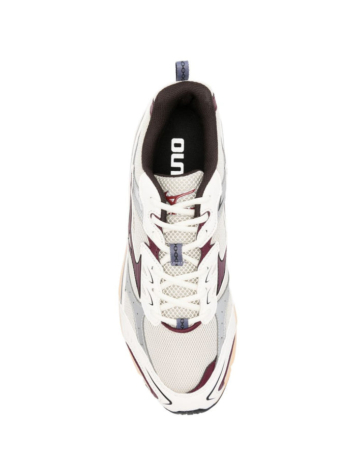 Mizuno Scarpa Bianco-Rosso Uomo 2562 4