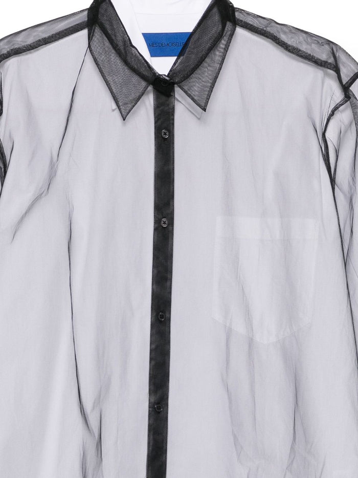 Mes Demoiselles Shirt Black Woman 3