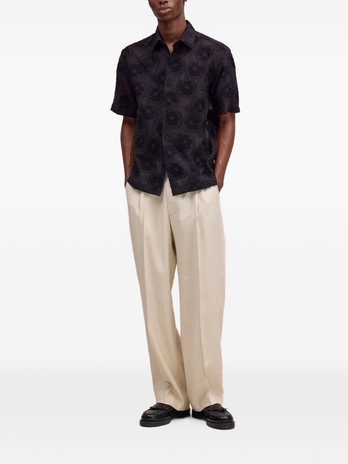 Nn.07 Camicia Nero Uomo 2