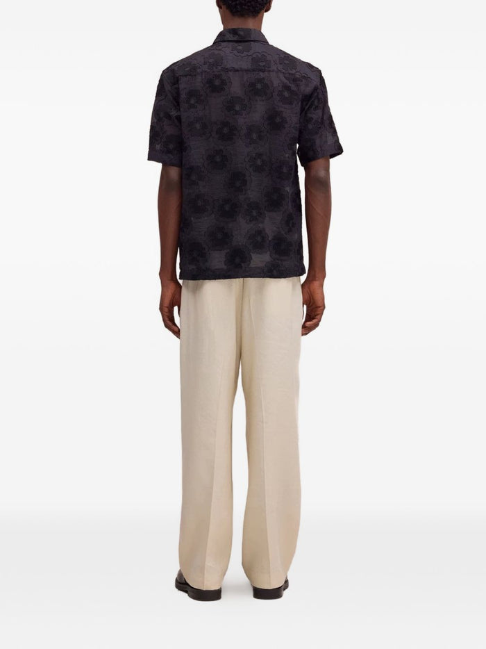 Nn.07 Camicia Nero Uomo 3