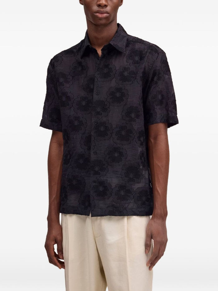 Nn.07 Camicia Nero Uomo 4