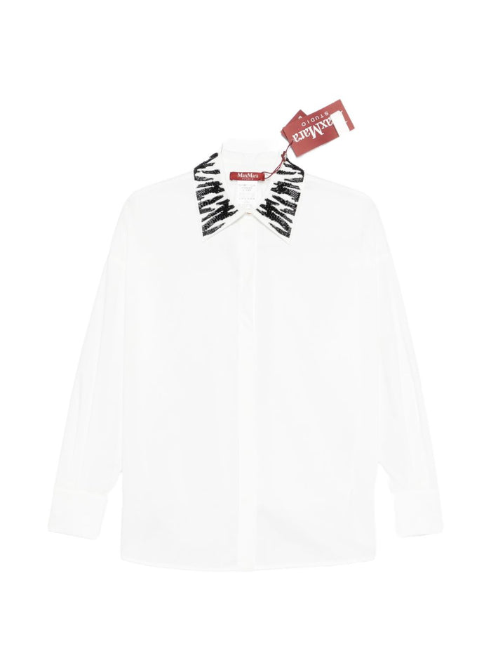 Max Mara Camicia Gene Donna Bianco 5
