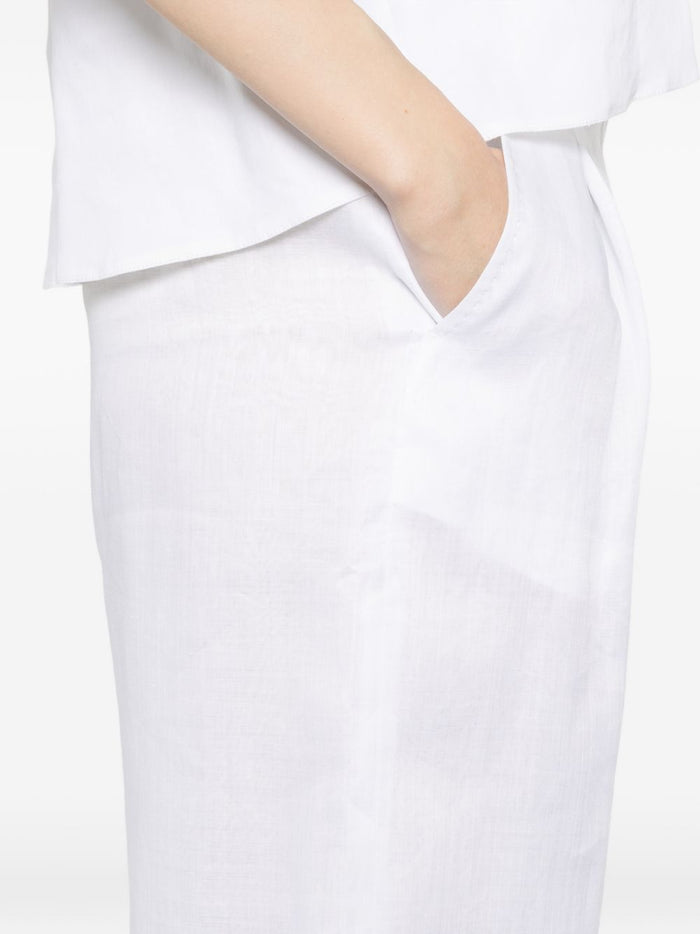 Max Mara Pantalone Tartufo Donna Bianco 4
