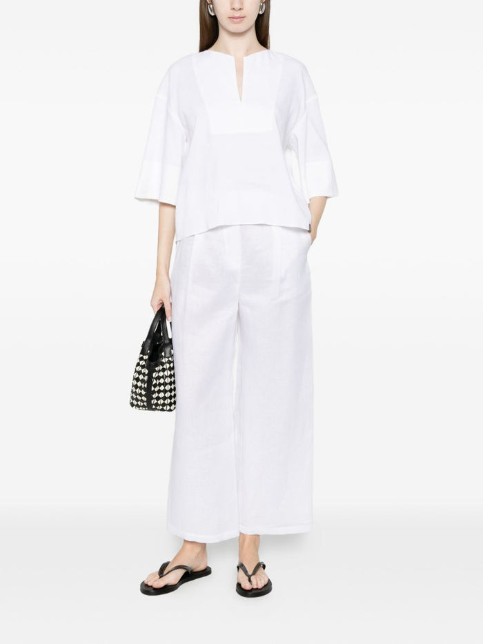 Max Mara Pantalone Tartufo Donna Bianco 2