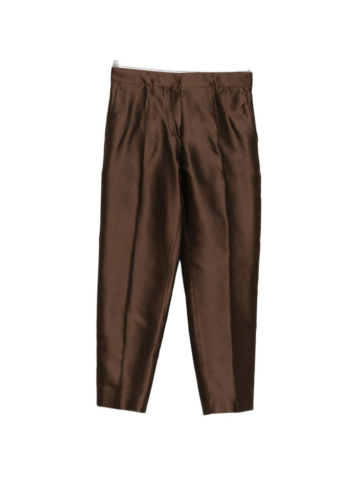 Max Mara Pantalone Pince Donna Marrone 5