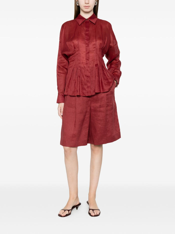 Max Mara Pantalone Caravan Donna Rosso 1
