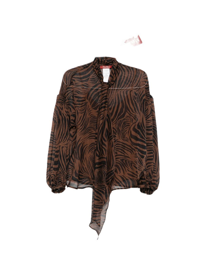 Max Mara Camicia Marrone Donna 1