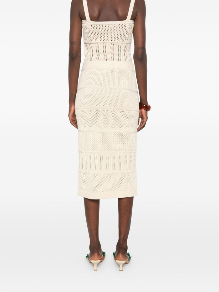 Max Mara Gonna Mito Donna Beige 3