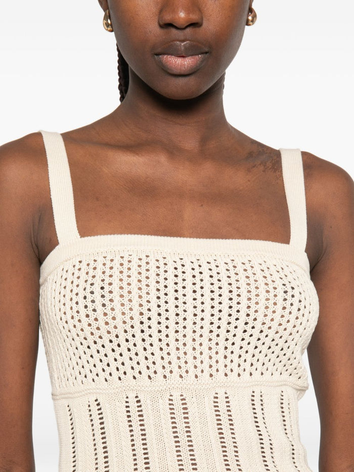 Max Mara Top Pesi Donna Beige 4