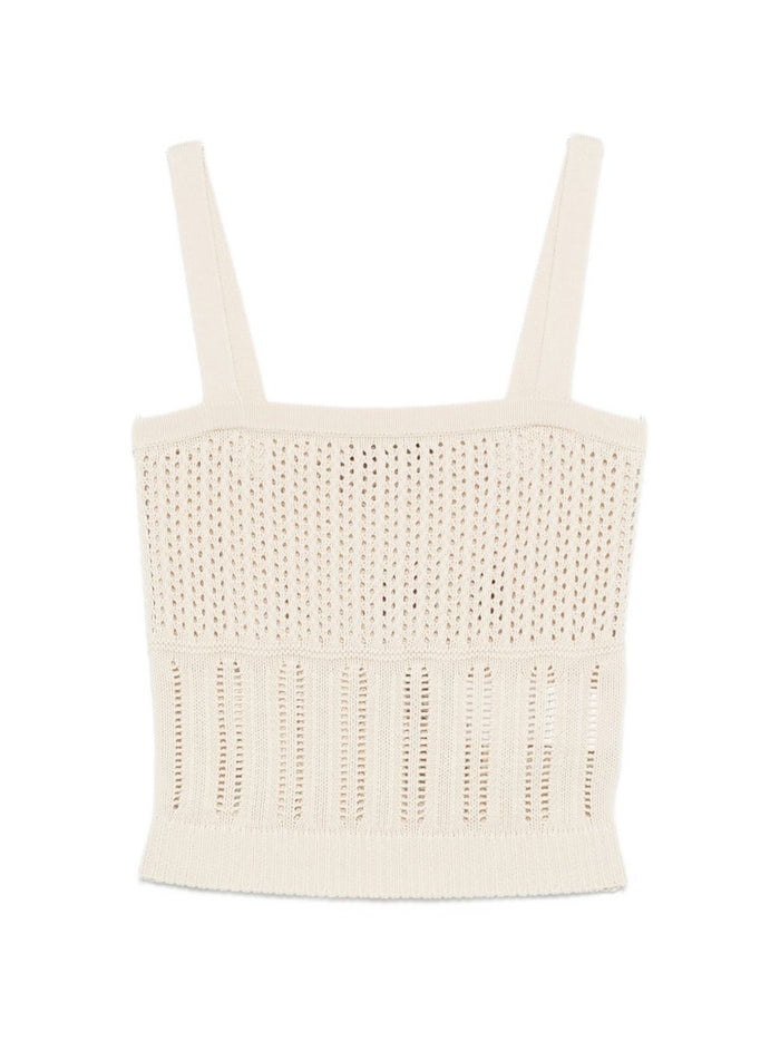 Max Mara Top Pesi Donna Beige 5